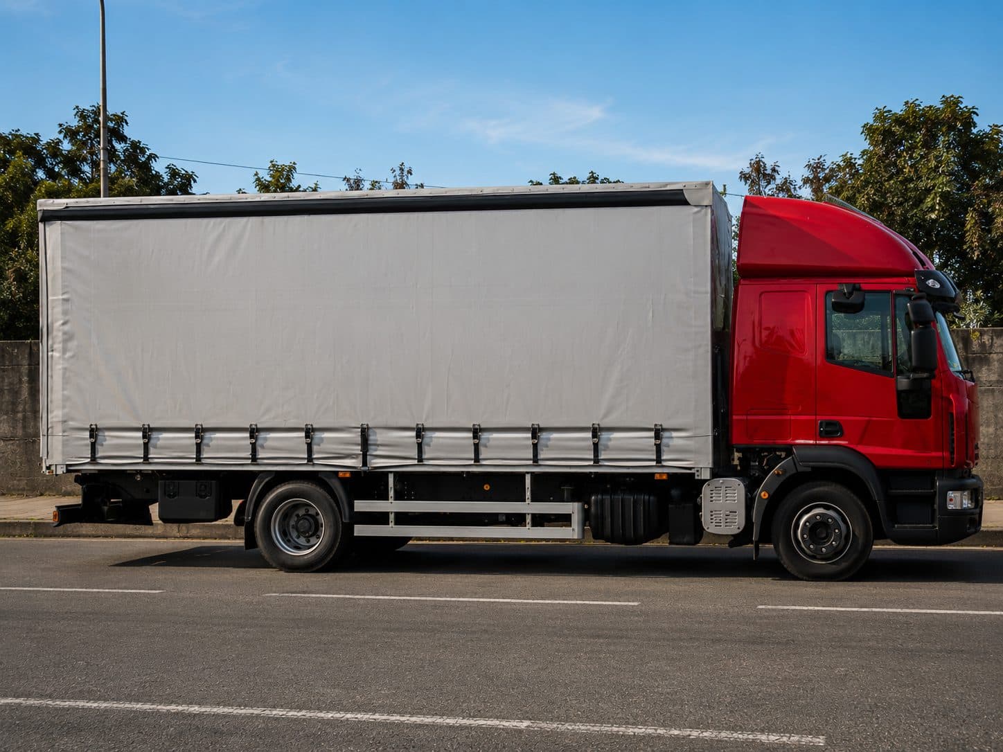 Akash Goods Carriers curtain-side truck