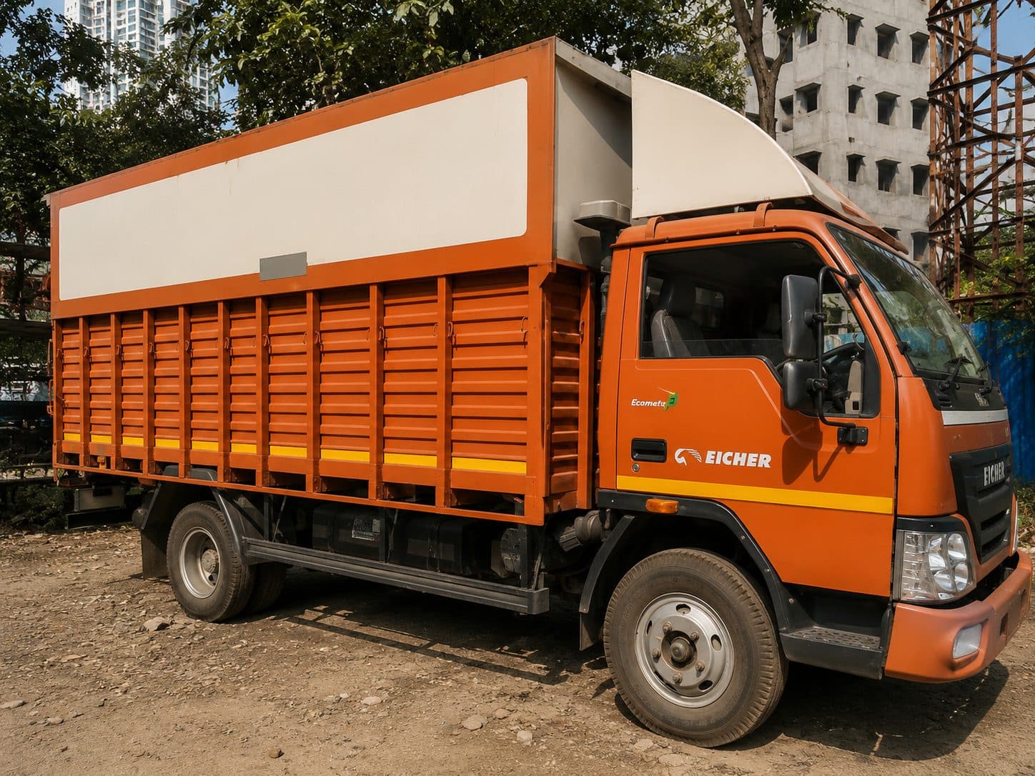 Akash Goods Carriers Eicher truck used for full truck load transport